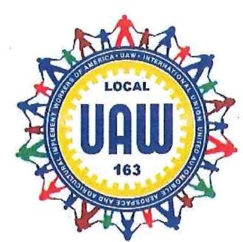 uaw local 163 logo
